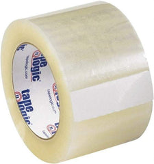 Tape Logic - 3" x 110 Yd Clear Acrylic Adhesive Packaging Tape - Polypropylene Film Backing, 2.6 mil Thick - Best Tool & Supply