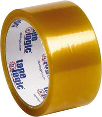 Tape Logic - 2" x 55 Yd Clear Rubber Adhesive Packaging Tape - PVC Film Backing, 2.1 mil Thick, 25 Lb Tensile Strength - Best Tool & Supply