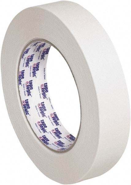 Tape Logic - 1" Wide x 60 Yd Long Tan Crepe Paper Masking Tape - 6.1 mil Thick - Best Tool & Supply