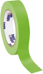 Tape Logic - 1" Wide x 60 Yd Long Green Crepe Paper Masking Tape - 4.9 mil Thick - Best Tool & Supply