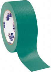 Tape Logic - 2" Wide x 60 Yd Long Green Crepe Paper Masking Tape - 4.9 mil Thick - Best Tool & Supply