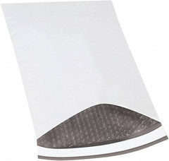 Made in USA - 16" Long x 10-1/2" Wide Peel-Off Self-Seal Padded Mailer - White - Best Tool & Supply