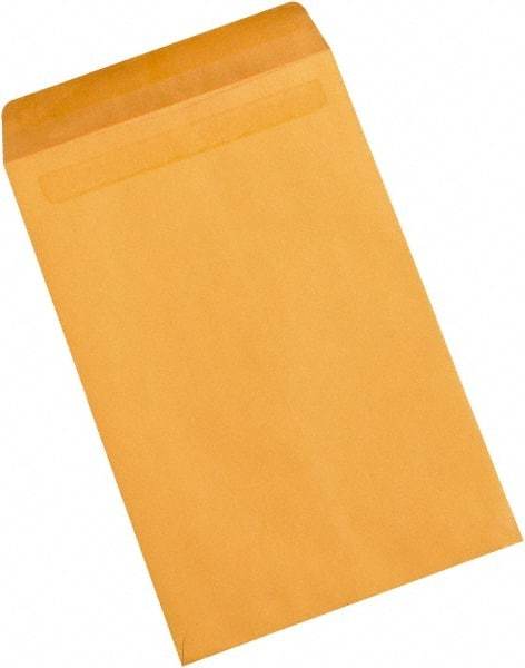 Made in USA - 15" Long x 10" Wide Self Seal Natural Kraft Envelope - Kraft - Best Tool & Supply