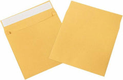 Made in USA - 13" Long x 10" Wide Peel-Off Self-Seal Natural Kraft Envelope - Kraft - Best Tool & Supply