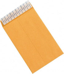 Made in USA - 9" Long x 6" Wide Peel-Off Self-Seal Natural Kraft Envelope - Kraft - Best Tool & Supply