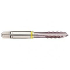 M14x2.0 2B 3-Flute Cobalt Yellow Ring Spiral Point Plug Tap-MolyGlide - Best Tool & Supply