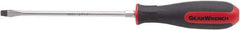 GearWrench - 3/16" Blade Width, 14.17" OAL Slotted Screwdriver - 10" Blade Length, Round Shank, Acetate with Rubber Grip Handle - Best Tool & Supply