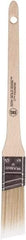 Wooster Brush - 1" Angled Polyester Angular Brush - 2-3/16" Bristle Length, 6" Wood Fluted Handle - Best Tool & Supply