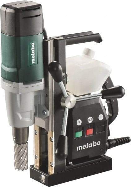 Metabo - 3/4" Chuck, 2" Travel, Portable Magnetic Drill Press - 700 RPM, 9 Amps, 1000 Watts - Best Tool & Supply