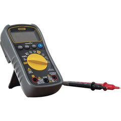 General - TS04, CAT III, 600 VAC/VDC, Digital True RMS Multimeter - 40 mOhm, Measures Voltage, Current, Resistance, Temperature - Best Tool & Supply