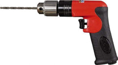 Sioux Tools - 1/4" Keyed Chuck - Pistol Grip Handle, 3,600 RPM, 12 LPS, 0.5 hp, 90 psi - Best Tool & Supply