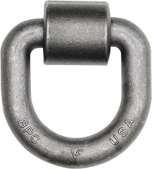 Buyers Products - Steel D-Ring with Integral Bracket - 5" Long, Gray, For Use with Cargo Control - Best Tool & Supply