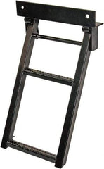 Buyers Products - Steel Retractable Step - 30-1/4" Long, Black, For Use with Universal Use - Best Tool & Supply