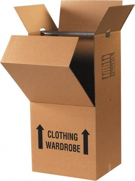 Made in USA - Moving & Box Kits Kit Type: Wardrobe Box Number of Boxes: 3 - Best Tool & Supply