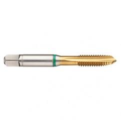 M16x1.5 6H 4-Flute Cobalt Green Ring Spiral Point Plug Tap-TiN - Best Tool & Supply