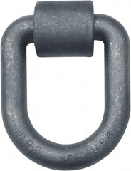 Buyers Products - Steel D-Ring with Integral Bracket - 6" Long, Gray, For Use with Cargo Control - Best Tool & Supply