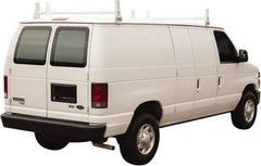 Buyers Products - Steel Ladder Rack - 72" Long, White, For Use with Vans - Best Tool & Supply