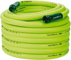 Legacy - 100' Long Garden Hose - 3/4" Diam, 3/4" GHT, Hybrid Polymer, 150 psi, All Season, Green - Best Tool & Supply