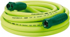 Legacy - 25' Long Garden Hose - 5/8" Diam, 3/4" GHT, Hybrid Polymer, 150 psi, All Season, Green - Best Tool & Supply