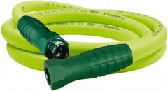 Legacy - 10' Long Garden Lead-In Hose - 5/8" Diam, 3/4" GHT, Hybrid Polymer, 150 psi, All Season, Green - Best Tool & Supply