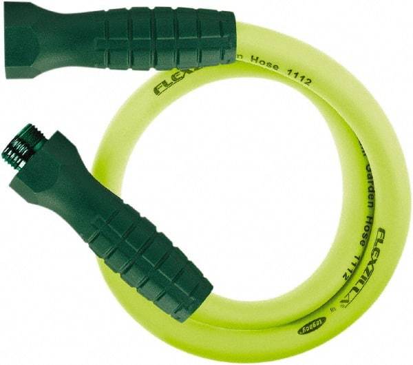 Legacy - 3' Long Garden Lead-In Hose - 5/8" Diam, 3/4" GHT, Hybrid Polymer, 150 psi, All Season, Green - Best Tool & Supply