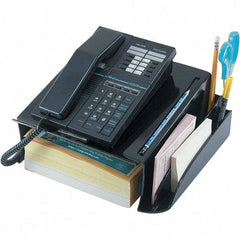 UNIVERSAL - Black Desktop Telephone Stand - Plastic - Best Tool & Supply