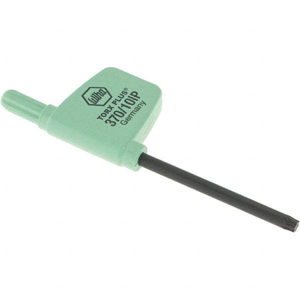 Wiha - IP10 Torx Plus Key - Flag-Style, 40mm Length Under Head, 2.9" OAL - Best Tool & Supply