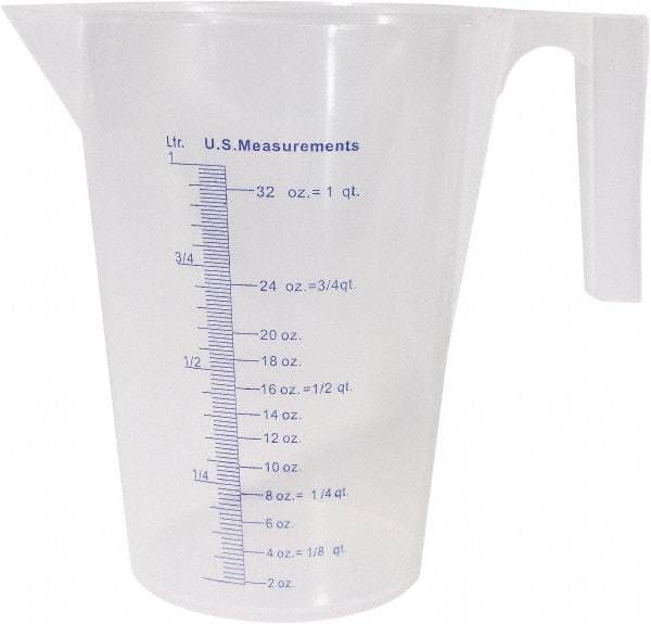 Funnel King - Beakers & Pipettes Type: Measuring Cup Volume Capacity Range: 1,000 mL and Larger - Best Tool & Supply