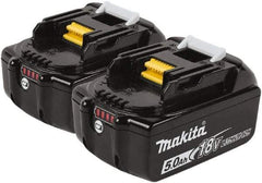 Makita - 18 Volt Lithium-Ion Power Tool Battery - 6 Ahr Capacity, 55 min Charge Time, Series LXT - Best Tool & Supply