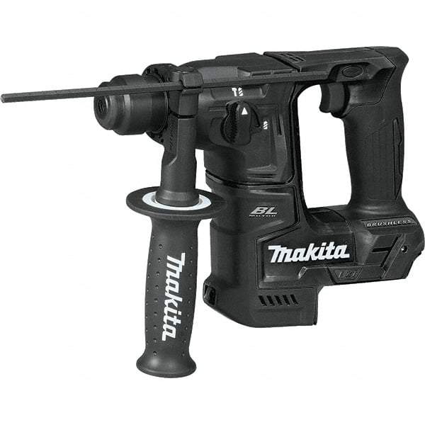 Makita - 18 Volt 11/16" SDS Plus Chuck Cordless Rotary Hammer - 0 to 4,800 BPM, 0 to 680 RPM, Reversible, D-Handle - Best Tool & Supply