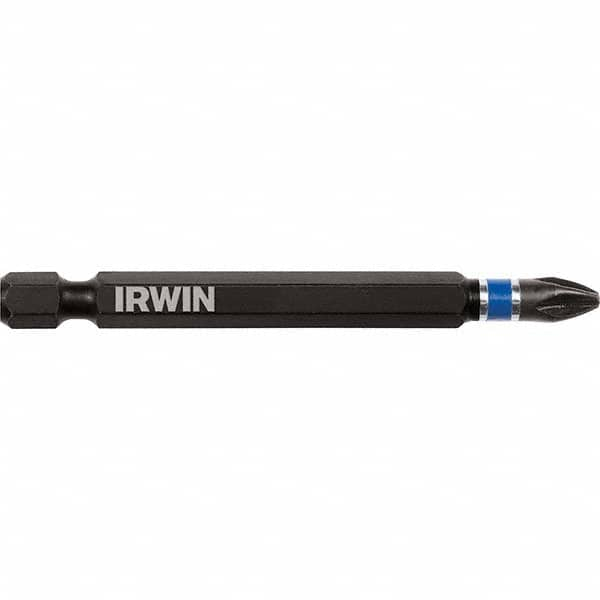 Irwin - Power & Impact Screwdriver Bit Sets Point Type: Phillips Drive Size: 1/4 Hex - Best Tool & Supply