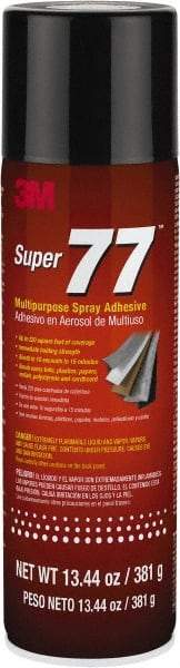 3M - 13.44 oz Aerosol Clear Spray Adhesive - High Tack, 150°F Heat Resistance - Best Tool & Supply