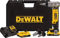 DeWALT - 3/8 to 1" Pipe Capacity, PEX Expander Tool - 9 Pieces, Cuts Pex, Includes DCE400 PEX Expander, (2) DCB203 Batteries, Charger, (3) Expander Heads (1/2", 3/4", 1"), PEX Expander Grease & Kit Box - Best Tool & Supply