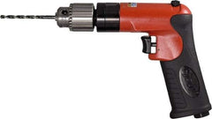 Sioux Tools - 1/4" Reversible Keyed Chuck - Pistol Grip Handle, 1,800 RPM, 12 LPS, 0.5 hp, 90 psi - Best Tool & Supply