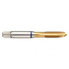 14702 3B 3-Flute Cobalt Blue Ring Spiral Point Plug Tap-TiN - Best Tool & Supply