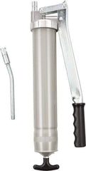 Umeta - Rigid Lever Grease Gun - 16 oz Capacity, 1/8 Thread Outlet, 17 Strokes per oz, Cartridge & Suction Fill - Best Tool & Supply