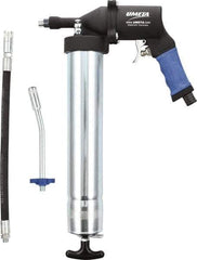 Umeta - Flexible & Rigid Air-Operated Grease Gun - 16 oz Capacity, 1/8 Thread Outlet, Cartridge & Suction Fill - Best Tool & Supply