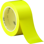 List 471 3" x 36 yds Vinyl Tape - Yellow - Best Tool & Supply