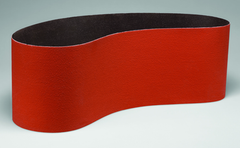 6 x 132" - 36+ Grit - Precision Shaped Ceramic Grain - Cloth Belt - Best Tool & Supply