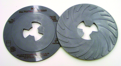 7" - Disc Pad Face Plate - Ribbed - Medium - Best Tool & Supply
