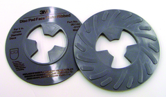 9" - Disc Pad Face Palte - Ribbed - Hard - Best Tool & Supply
