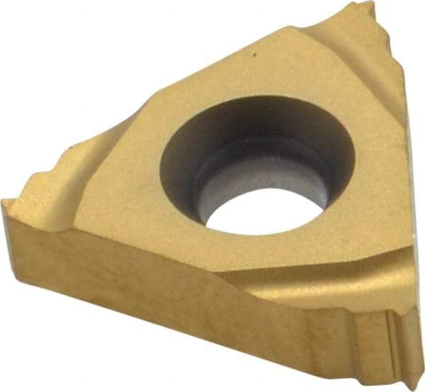 Seco - 16ER External Right Hand 40 UN Laydown Threading Insert - Grade CP500, TiAlN/TiN Coated Carbide - Best Tool & Supply