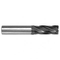 8mm Dia. - 64mm OAL - Bright CBD - Square End Roughing End Mill - 4 FL - Best Tool & Supply