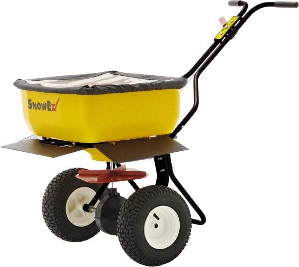 Trynex - 160 Lb Polyethylene Walk Behind Broadcast Landscape Spreader - 12" Pneumatic Wheels - Best Tool & Supply