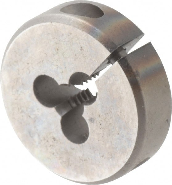 Cle-Line - #6-32 UNC High Speed Steel Round Adjustable Die - Best Tool & Supply