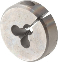 Cle-Line - #6-32 UNC High Speed Steel Round Adjustable Die - Best Tool & Supply