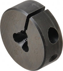 Cle-Line - #6-32 UNC High Speed Steel Round Adjustable Die - Best Tool & Supply