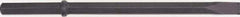 Ingersoll-Rand - 1" Head Width, 14" OAL, 1" Shank Diam, Scaling Chisel - Hex Drive, Hex Shank, Steel - Best Tool & Supply