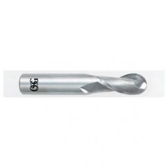 9mm Dia. - 70mm OAL - Carbide - Ball End HP End Mill-2 FL - Best Tool & Supply