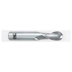 15/64" Dia. - 2-1/2" OAL - Carbide - Ball End HP End Mill-2 FL - Best Tool & Supply